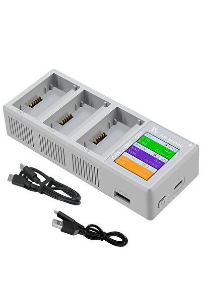 Choice1 3 batteries Charger Hub for DJI Mini 3 Pro Mini 4 Pro Screen Display ...