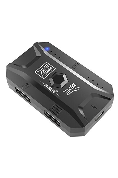 Choice محول أسود محمول للوحة المفاتيح والماوس ومحول لوحة مفاتيح الألعاب والماوس BT5