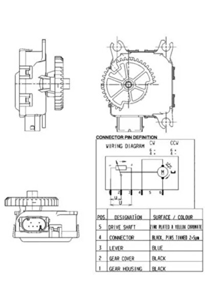 MAHLE Element De Reglare Clapeta Carburator Seat Cordoba/Ibiza 3 Skoda Fabia 1