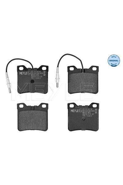 MEYLE Set Placute Frana Frana Disc Puntea Spate Mercedes-Benz 5-Class/Vito Bu...