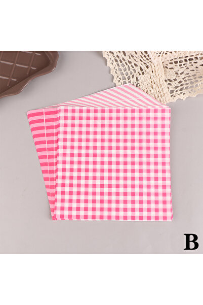 Choice ب 100 قطعة من ورق الشمع الغذائي المقاوم للزيت والخبز والساندويتش والبرجر والبطاطس المقلية والماكرون والتعبئة والتغليف والمطبخ.