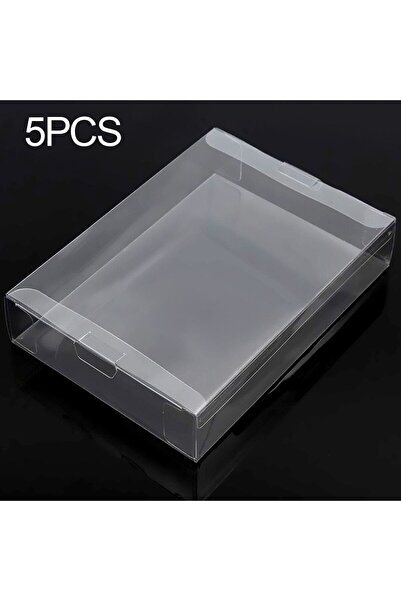 Choice 5 قطع من واقيات غلاف شفاف لعلب خرطوشة ألعاب نينتندو N64/SNES