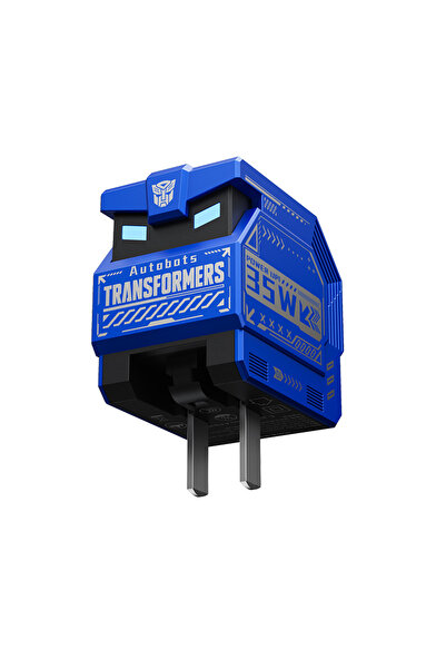 Choice Charging Plug Blue Transformers TF-K21 35W PD Fast Charger GaN USB A + Type C Dual Port Fast Chargin