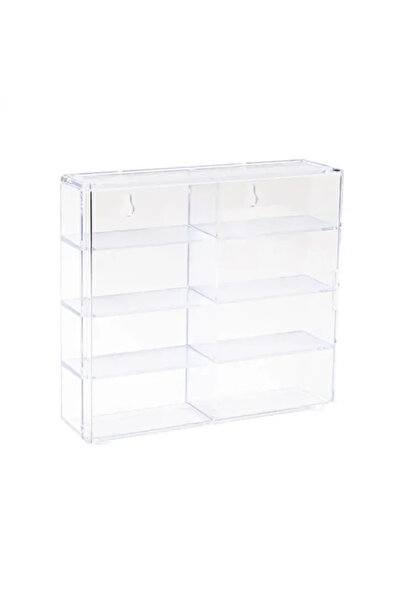 Choice Transparent 1:64 Acrylic Car Display Box For Hot Wheels Car Model Toy 8 Grid Cabinet Rack Dustproof