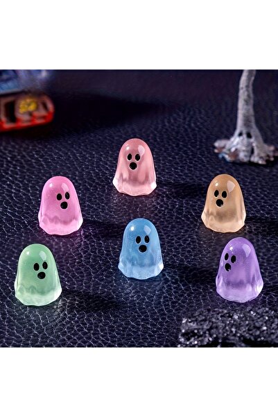 Choice 12 قطعة 12/24/48 قطعة زينة صغيرة متوهجة في الظلام لتزيين حفلات الهالوي...