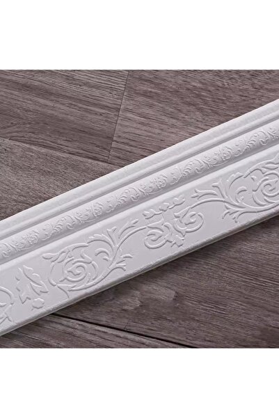 Choice 230 × 10 سم أبيض، قطعة واحدة، 2.3 متر × 10 سم، ورق حائط ذاتي اللصق بنم...