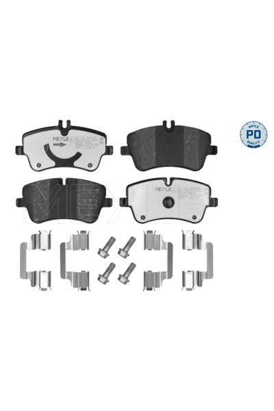 MEYLE Set Placute Frana,frana Disc Mercedes-benz C-class (w203) 2000-2007 Ben...