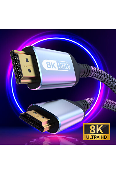 Choice كابل HDMI بطول 2 متر بدقة 8K، كابل HDMI 2.1 عالي السرعة بدقة 8K عند 60...