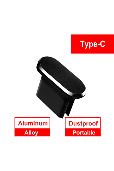 Choice مجموعة سدادة الغبار المعدنية لهاتف Type-C Type C ومنفذ USB Type-C ومقب...