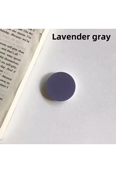 Choice حامل خاتم إصبع رمادي لافندر لهاتف آيفون 15، يدعم الهواتف المحمولة، سهل...