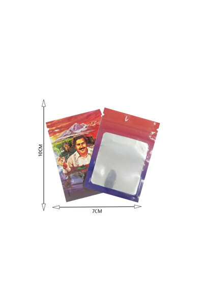 Choice 50pcs pattern6 50Pcs Multi Purpose Plastic Packaging Bag Wateproof Food Ziplock Pouch Spice Herb Sto