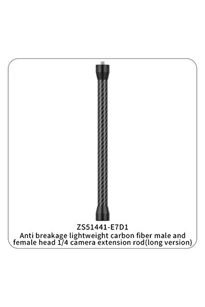 Choice حقيبة شعار BGNing 1 4 برغي 236 مم قطر 15 مم عمود تمديد من ألياف الكربو...