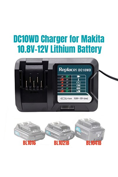 Choice1 EU DC10WD BL1015 Battery Charger Replace for MAKITA 10.8V 12V BL1016 ...