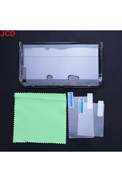 JCD غطاء حماية بلاستيكي شفاف من الكريستال لجهاز 3DS 3DS XL LL لعبة 3DS XL/LL ...