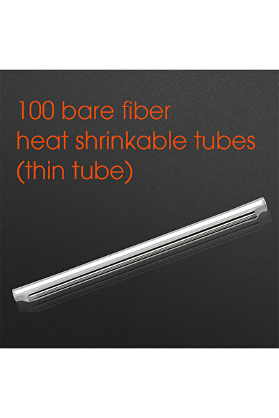 Choice 100pcs 60mm Fiber Optic Heat Shrink Tubing Optical Fiber Core Splice Protector Tube FTTH 60mm Bare F