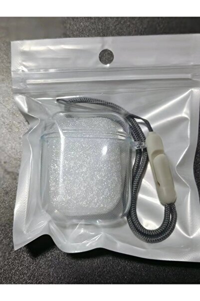 Choice جراب شفاف مزود بحبل لسماعات AirPods 4 متوافق مع سماعات AirPods Pro 4 3...