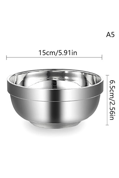Choice أوعية A5 مضادة للحروق مصنوعة من الفولاذ المقاوم للصدأ بطبقتين سميكة وم...