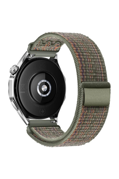 CAOWTAN سوار ساعة نايلون برتقالي سيكويا مقاس 22 مم لساعة هواوي GT 4 GT4 مقاس 46 مم لساعة هواوي W