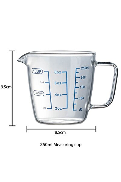 Choice1 S High Borosilicate Measuring Glass Cup Liquid Scale Measurement With Scale Microwave Oven Availabl.