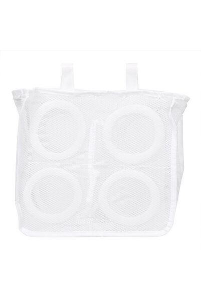 Choice1 WHITE Lazy Shoes Washing Bags Protective Organizer Shoes Airing Dry T...