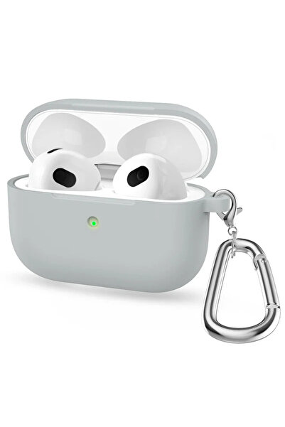 Choice جراب سماعة أذن من السيليكون Airpods pro2 رمادي فاتح 17 لسماعات Airpods...