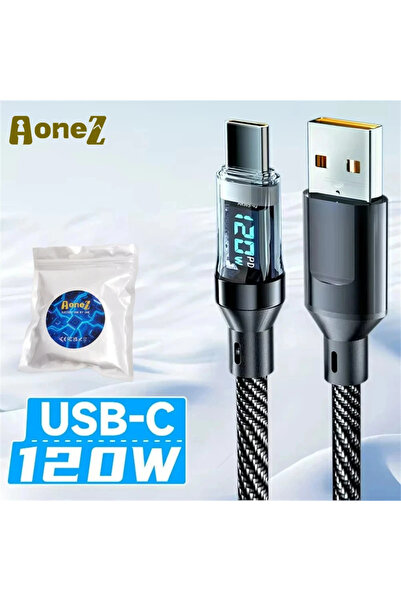 Choice 1m 120W A- C 1PCS Energy Efficient Charger Cable 60 120W with LED Indi...