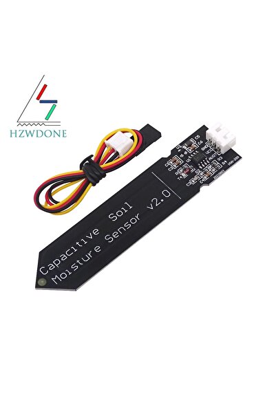 Choice Capacitive Soil Moisture Sensor Module Not Easy to Corrode Wide Voltage Wire 3.3~5.5V Corrosion R...