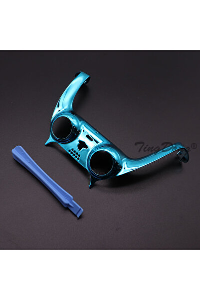 TingDong N8 Chrome/Frosted Gamepad Handle Decorative Strip For PS5 Controller Joystick Handle Shell Cover Wit