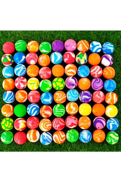 Choice 20 قطعة - 1 20 قطعة من الكرات المطاطية الناعمة الملونة الممتعة مقاس 2....