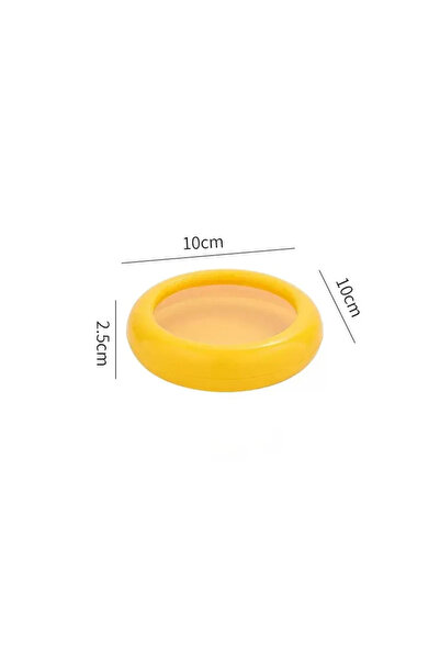 Choice Yellow Reusable Food Saver Box Fruit Preservation Seal Cover Half Cut Fruit Freshing Retractable Fil
