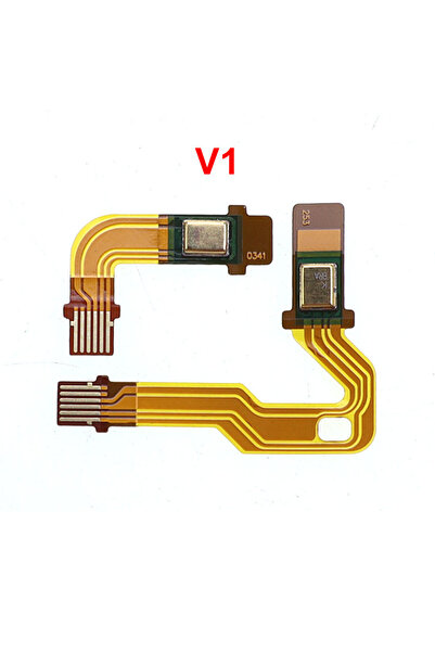 JCD كابل مرن للميكروفون الأيسر والأيمن لجهاز PS5 V1 بديل لمقبض PS5 الداخلي ومكبر الصوت الشريطي المسطح