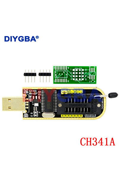 Choice CH341A Programmer adapter+SOIC8 adapter+ SOP8 clip with cable+1.8V adapter CH341A EEPROM Flash BI...