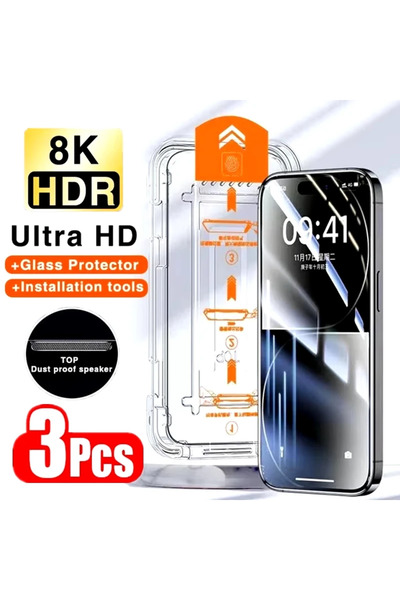 Choice18 واقي شاشة عالي الدقة (HD) لهاتف Galaxy A31 (3 قطع) مع تركيب مجاني، م...