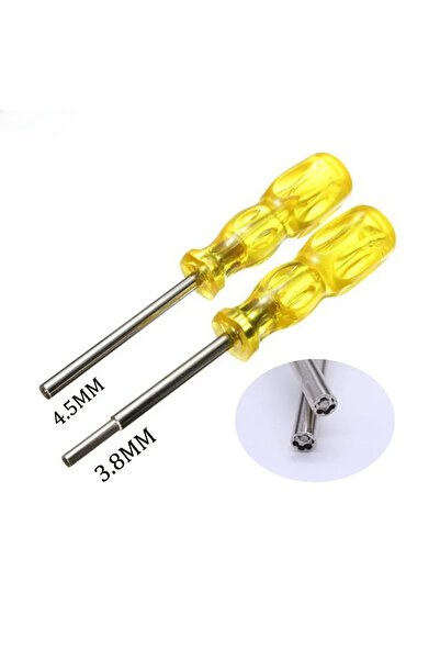 Vikefon 2 نموذجين، مفك براغي لتفكيك بطاقات الألعاب مقاس 3.8 مم و4.5 مم لوحدات...