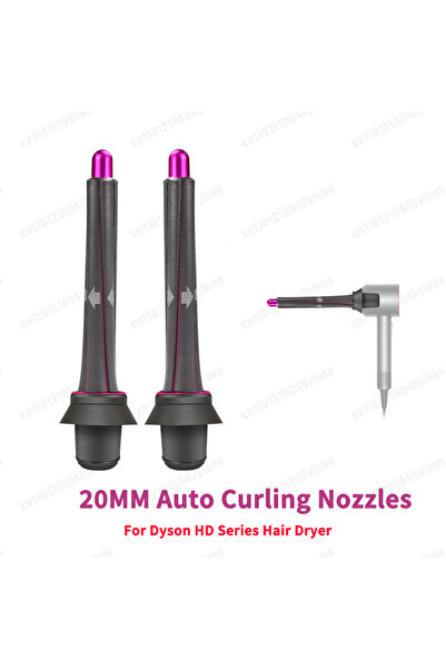 Choice5 HD20Rose For Dyson Supersonic Hair Dryer Accessories Auto Curling Noz...