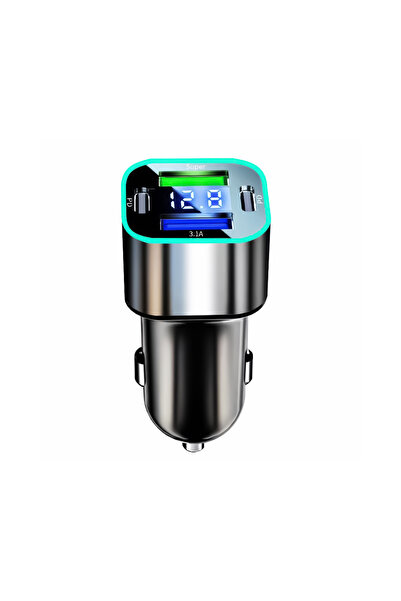 Choice 2USB 2 type C 120W Dual USB Car Charger Lighter Quick Charge 3.0 Fast ...