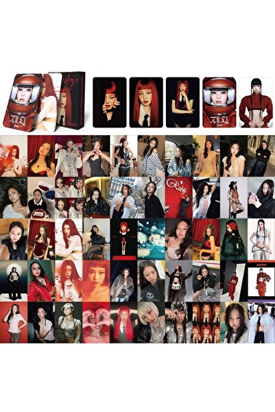 Choice RUBY03 55 قطعة/صندوق Kpop RUBY LIKE JENNIE SOLO بطاقة لومو جديدة Ablum...