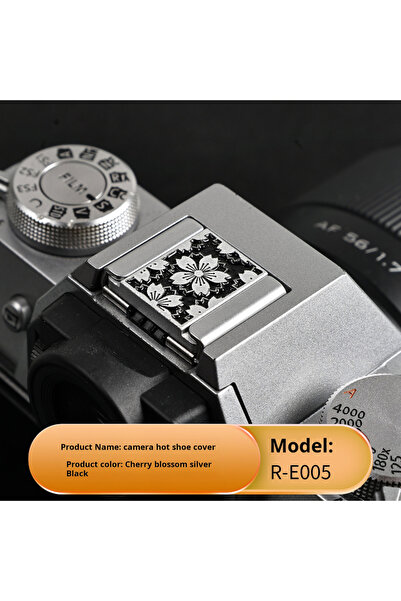 Choice غطاء الحذاء الساخن المعدني بتصميم زهرة الكرز Y03 لكاميرات نيكون، فوجي ...