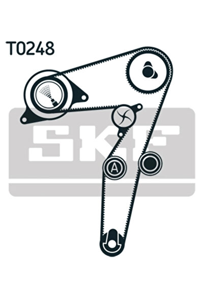 SKF Set Pompa Apa + Curea Dintata Alfa Romeo 159/166/Brera Fiat Croma