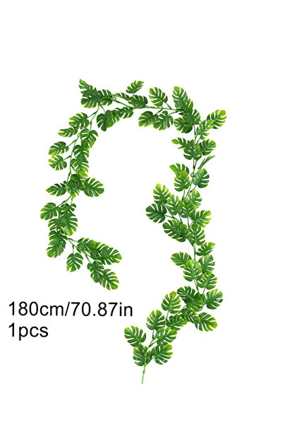 Choice 180 سم، قطعة واحدة، 180 سم/70.87 بوصة، نباتات صناعية معلقة، نباتات است...