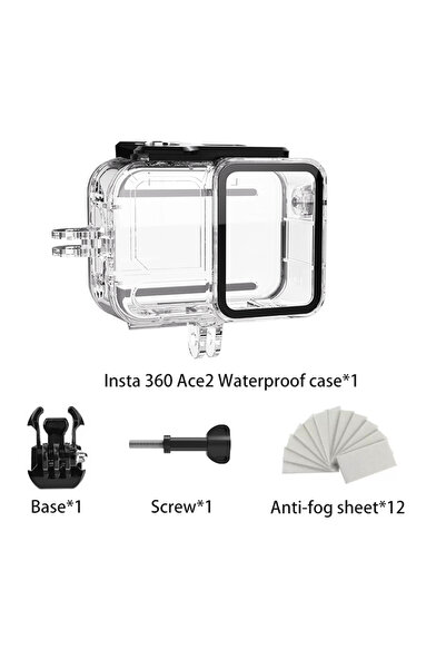 Choice غطاء حماية مقاوم للماء من مجموعة 2، غطاء غوص تحت الماء حتى عمق 45 مترًا، جراب غوص لكاميرا Insta360 A