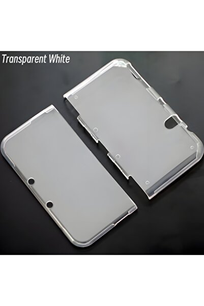 Choice جراب واقٍ شفاف باللون الأبيض الشفاف لجهاز 3DSLL الجديد جراب واقٍ لجهاز...