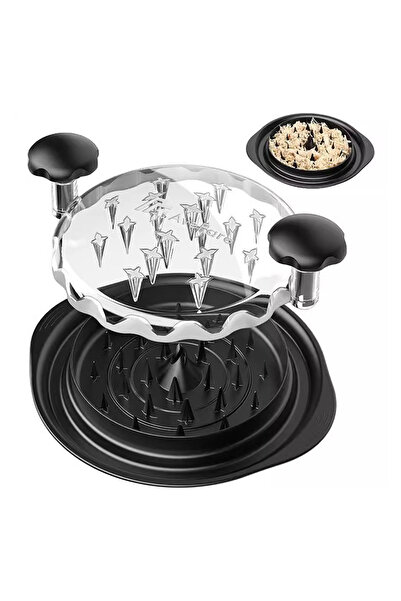 Choice Black 1PCS Chicken Shredder Tool Meat Breast Shredding Separation Mincing Grinder Machine With Lid F