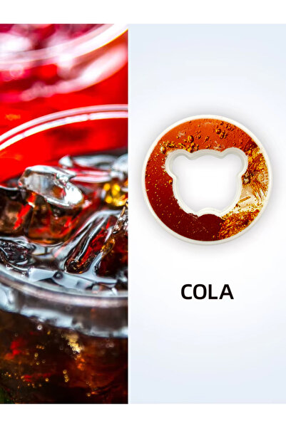 Choice كبسولات نكهة كولا على شكل دب، عبوة واحدة، كبسولات معطرة، نكهات مبتكرة،...