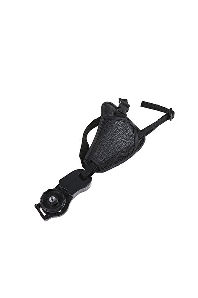 KOQZM حزام كاميرا أسود رائع! قطعة واحدة من جلد البولي يوريثان، حزام يد للكامي...