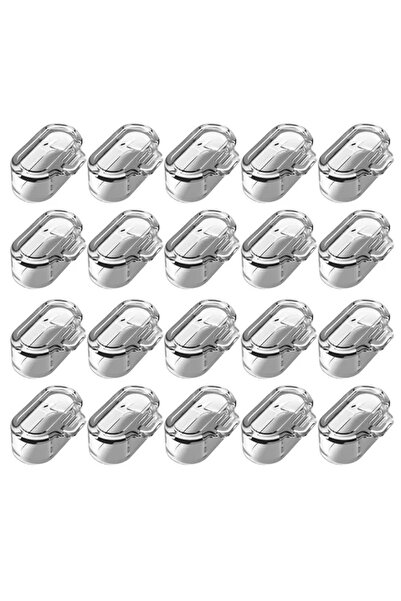 Choice 20pcs Transparent Charging Port Dustproof Plug Cover Protector Cap for...