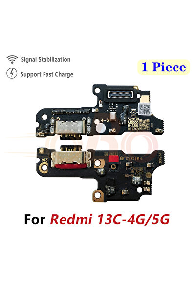 Choice لوحة قاعدة شحن USB Redmi 13C-4G 5G لـ Redmi 8 8A 9A 9T 10 10C 12 12C 1...