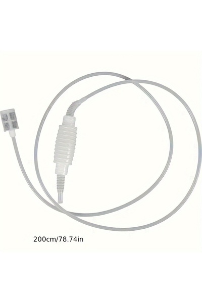 Choice قطعة واحدة 199 سم من عبوة سيفون التخمير المنزلي شبه الأوتوماتيكية لصنع النبيذ، فلتر سيفون يدوي، درجة طعام