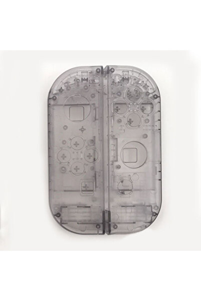 Choice جراب بديل شفاف رمادي اللون للوحة ألعاب Switch، غطاء شفاف لجهاز Nintend...