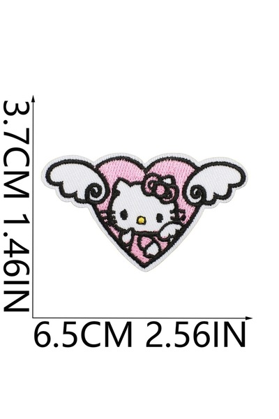 Choice10 رقعة مينيسو حمراء بنكهة البطيخ، قطعة واحدة، رقعة تطريز مينيسو سانريو...